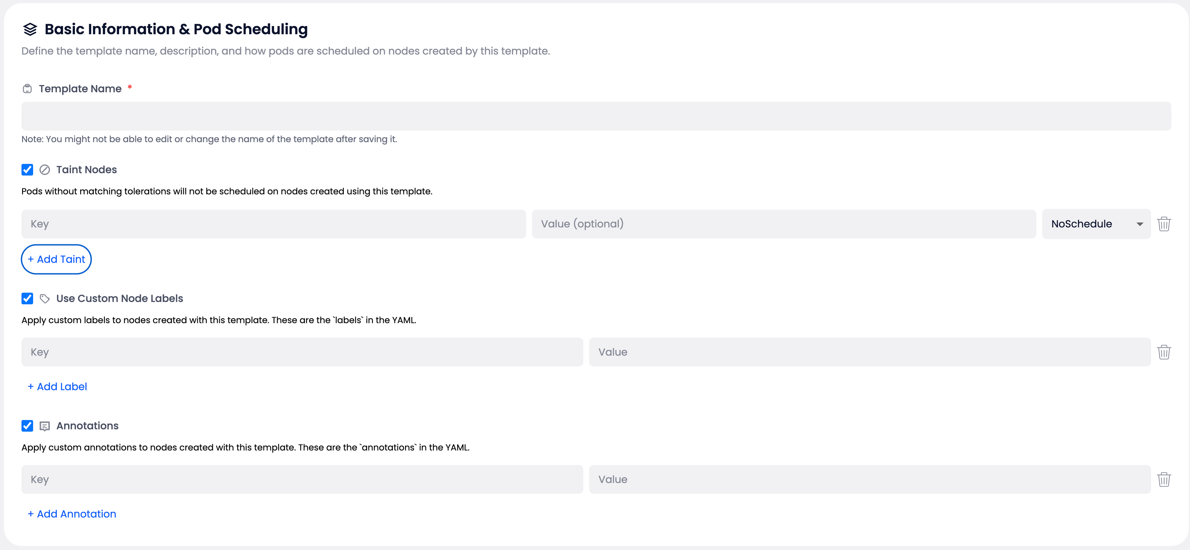 Basic Information & Pod Scheduling