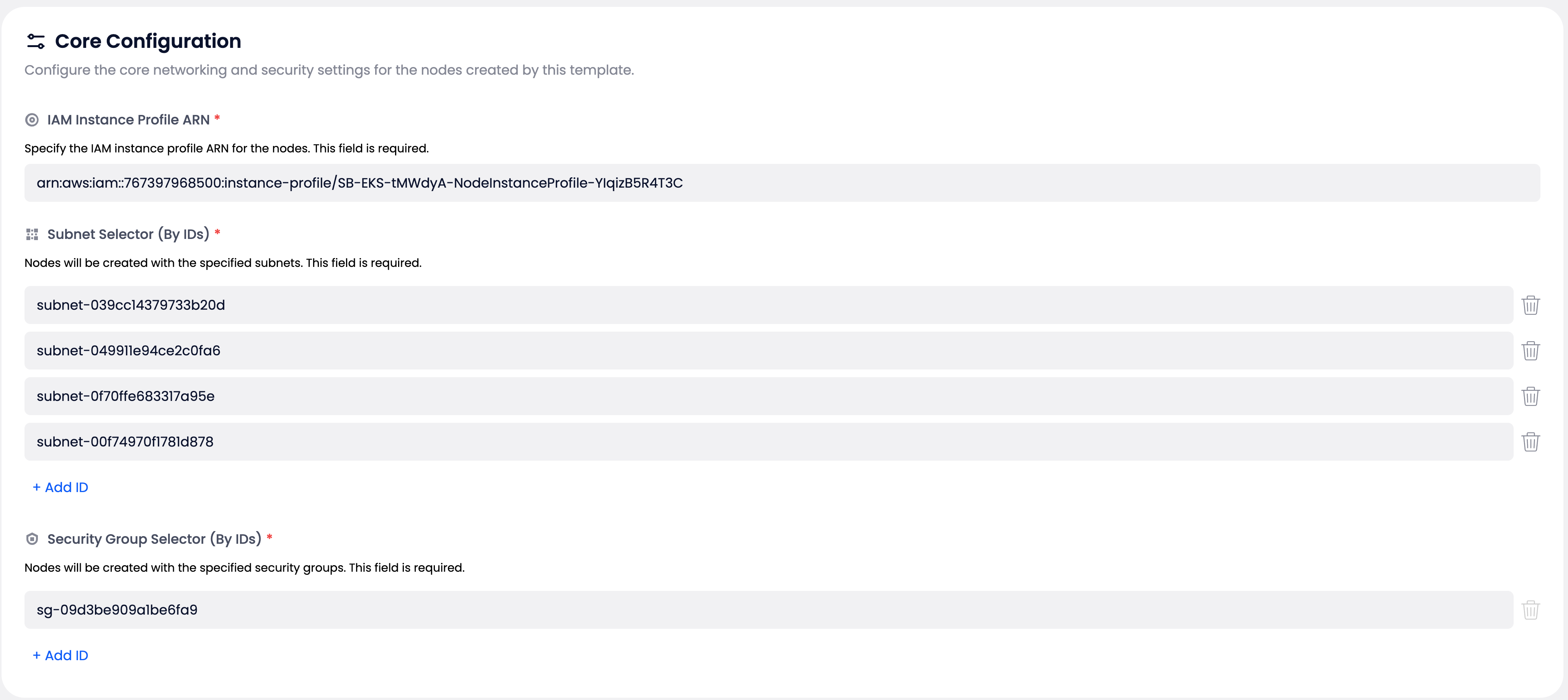 Guide for Node Template (Group) Creation/Edition | Stackbooster.io | Docs