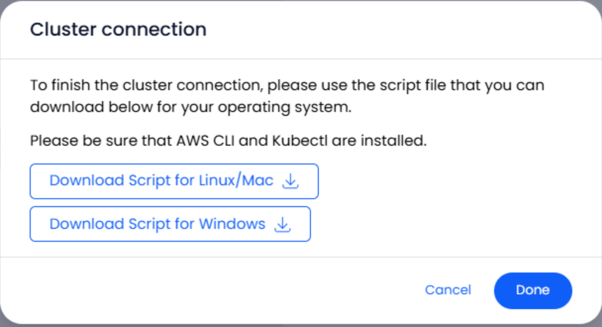 Create StackBooster cluster